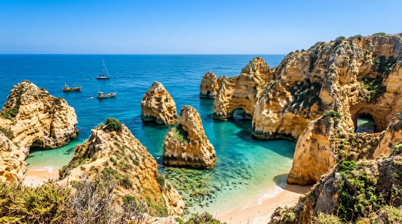 Small-ship adventure cruise scenery in Portugal