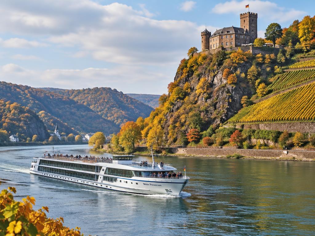 River cruise on the Rhine