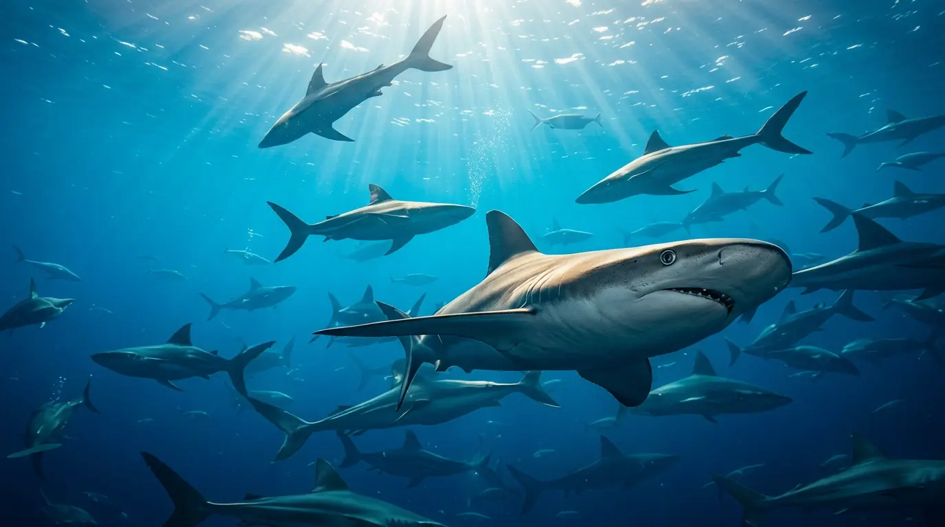 Swimming With Sharks: The Complete Global Diving Guide — liveaboard diving guide · Wildlife encounters | Blue Rides