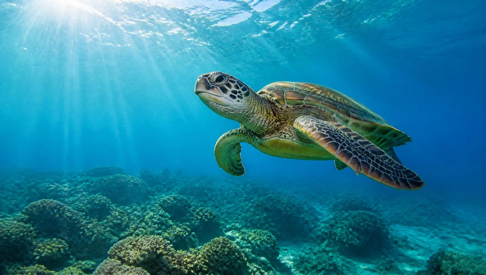 Immergersi con le Tartarughe — guida crociere subacquee | Blue Rides