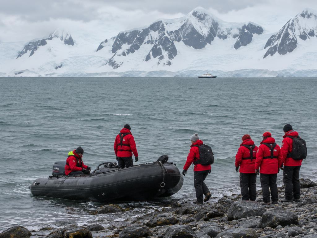Zodiac landings
