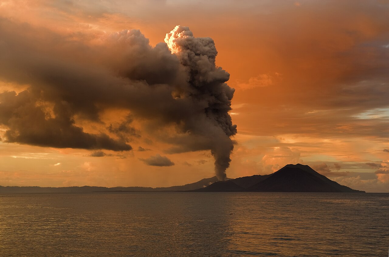 Paisagem Vulcânica de Rabaul
