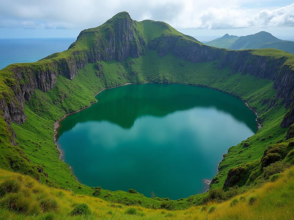 七城火山湖